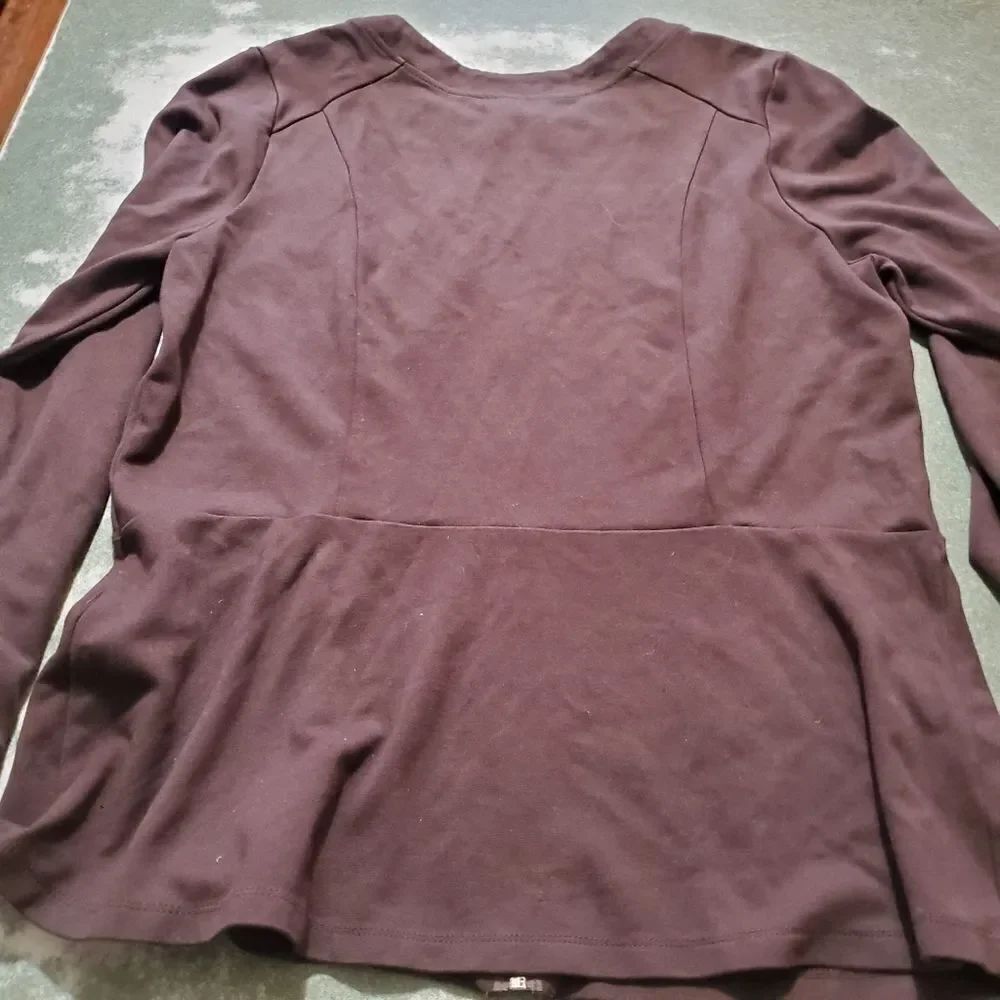 Ruby ribbon mink ponte jacket sz large - Picture 6 of 6